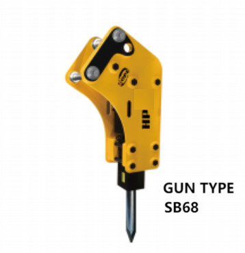 適用可能な銃型 岩石掘削機 水力破裂機 合金鋼 SB 68 4-6 TON