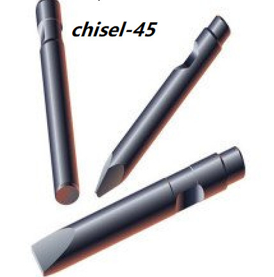 パーソナライズされた 45mm チェイセル 掘削機 破壊 ハンマー 建設機械